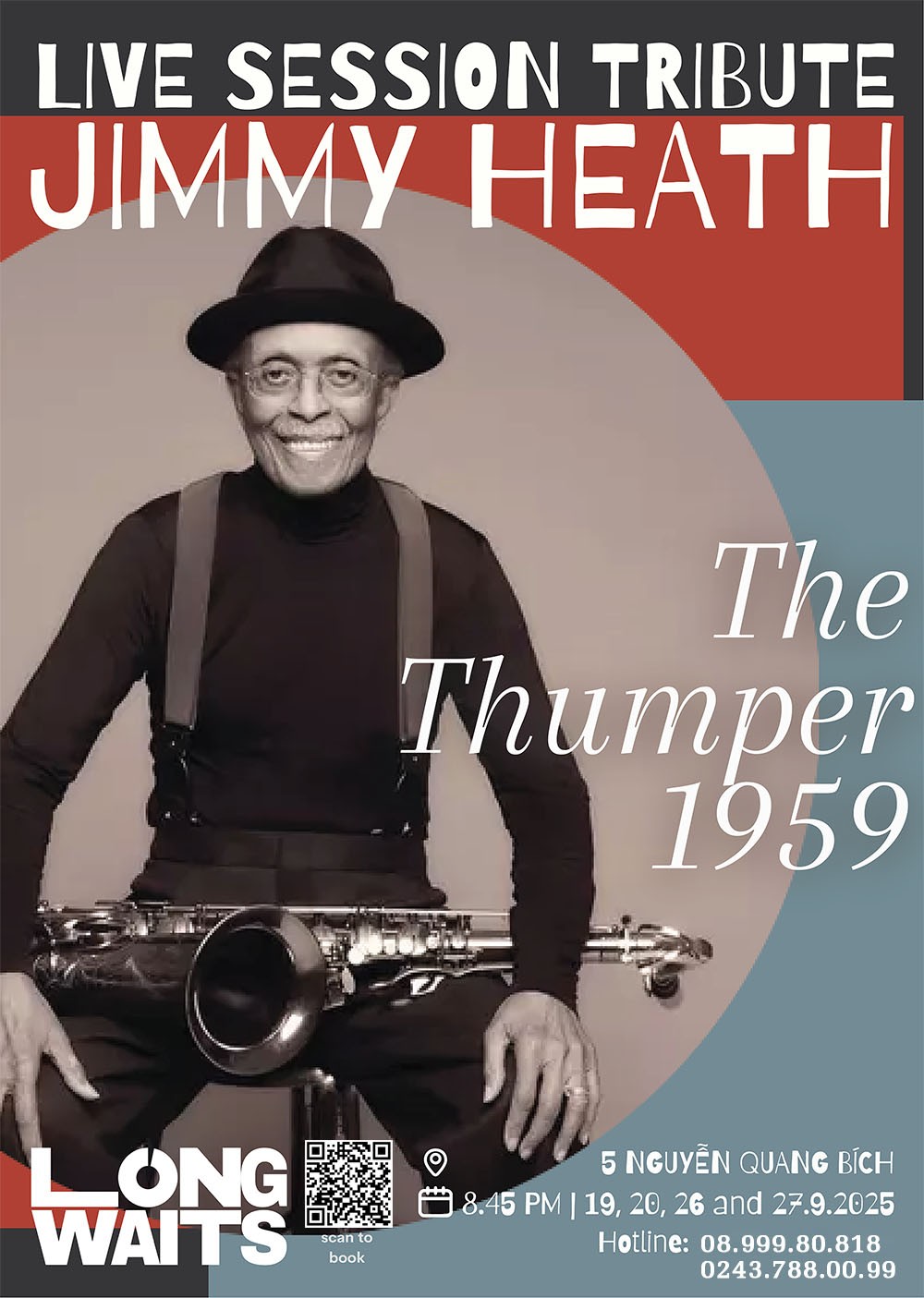 Live Concert hàng tuần tại Long Waits Jazz Club